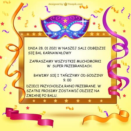 BAL W PRZEDSZKOLU