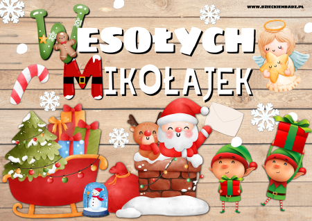MIKOŁAJKI W PRZEDSZKOLU