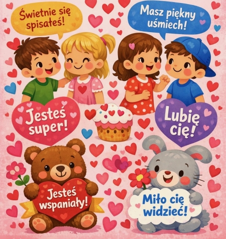 POWIEDZ DRUGIEJ OSOBIE COŚ MIŁEGO -PRZEŚLIJ ŻYCZENIA